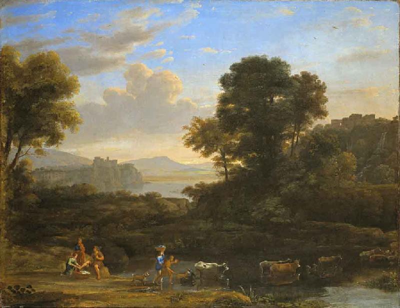 Claude Lorrain Pastoral Landscape oil painting picture